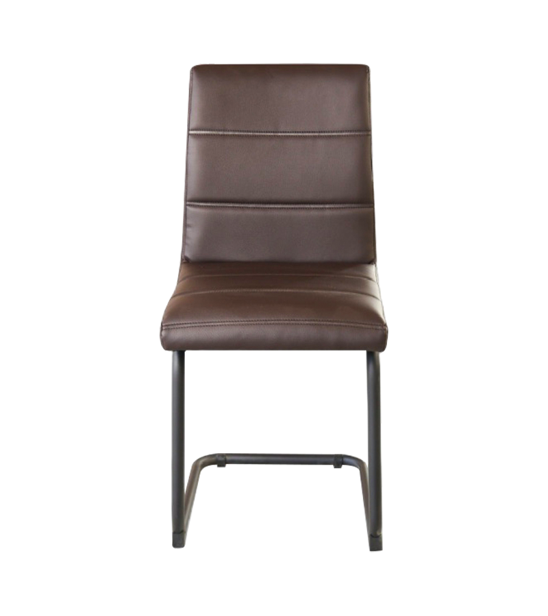 HQ-210 Chaise de salle à manger en acier au carbone en forme d’arc