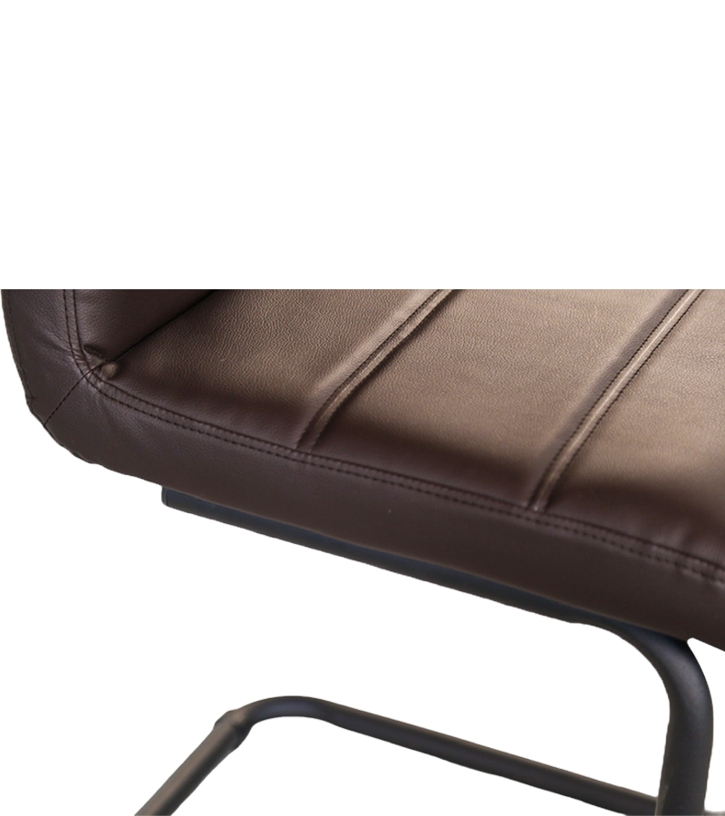 HQ-210 Chaise de salle à manger en acier au carbone en forme d’arc