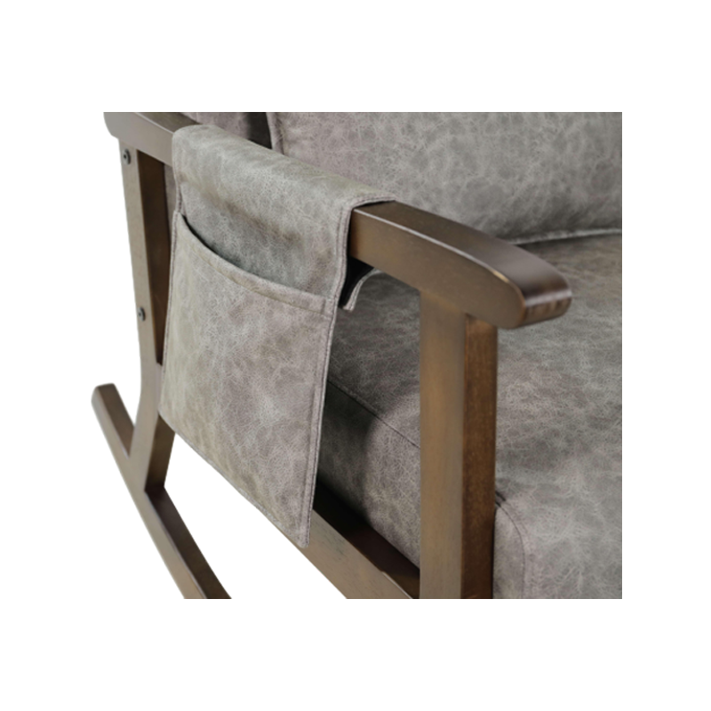 Chaise de loisirs remplie de coton élastique, cadre intérieur en bois, poupée éponge en coton